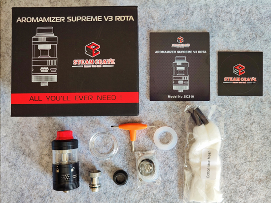 Aromamizer V3 Contents