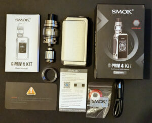 Smok G-Priv 4 Kit Contents